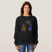 Sweatshirt Chimie Cadeau Funny Geeky Chimique jeu (Devant entier)