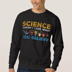 Sweatshirt Chimie et physique Scientifique Sciences Thème