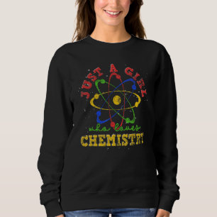 Sweatshirt Chimiste Geek Science Nerd Femmes Scientifiques Fi