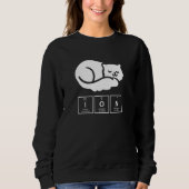 Sweatshirt Chimiste Ion Chat (Devant)