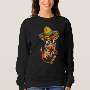 Sweatshirt Chinchilla Mexicaine Animaux Chillin Chinchilla So