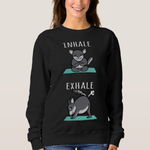 Sweatshirt Chinchilla Yoga Inhale Exhale