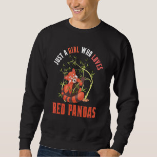 Sweatshirt Chine Animaux Sauvages Bambou Juste Une Fille Qui