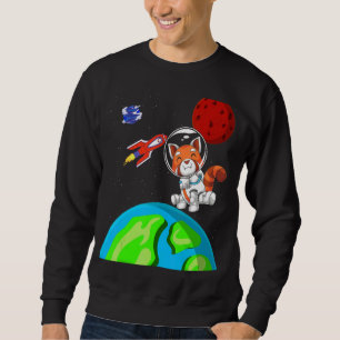 Sweatshirt Chine Zoom Animal Espace extra-atmosphérique Rocke