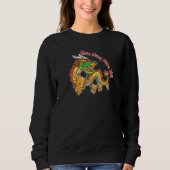 Sweatshirt Chinese Vietnamese New Year 12 Zodiacs Calligraphy (Devant)