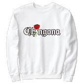Sweatshirt Chingona sweat-shirt Red Rose