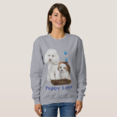 Sweatshirt Chiot (Devant entier)