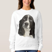 Sweatshirt Chiot espagnol Springer anglais (Devant)