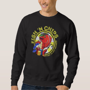 Sweatshirt Chips de pêche - Concessionnaire de casinos de jeu