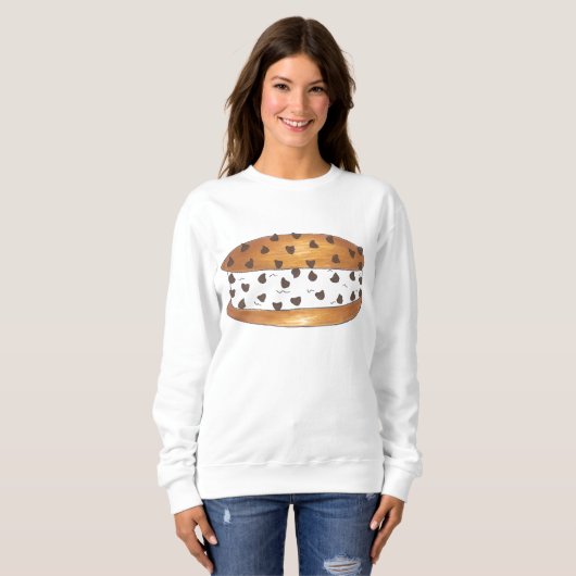 Sweatshirt Chipwich Chocolat Chip Cookie Sandwich à la crème  (Devant entier)