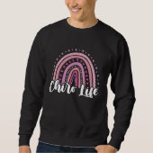 Sweatshirt Chiro Life Loves Complementary Medicine Massage Ch (Devant)