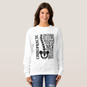 Sweatshirt Chiropratique Spine Therapist Chiro Chiropractor (Devant entier)