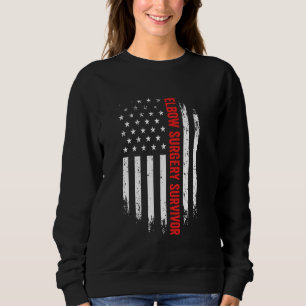 Sweatshirt Chirurgie du bras coude survivant Récupération du