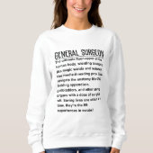 Sweatshirt Chirurgien général (Devant)