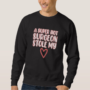 Sweatshirt Chirurgien Stol My Heart Chirurgie Médicale carte 