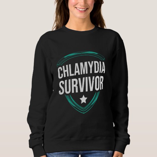 Sweatshirt Chlamydia Survivant 1 (Devant)