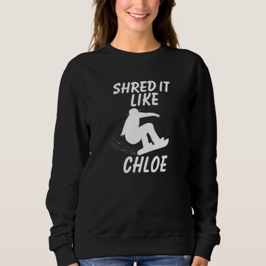 Sweatshirt Chloe Kim (Devant)