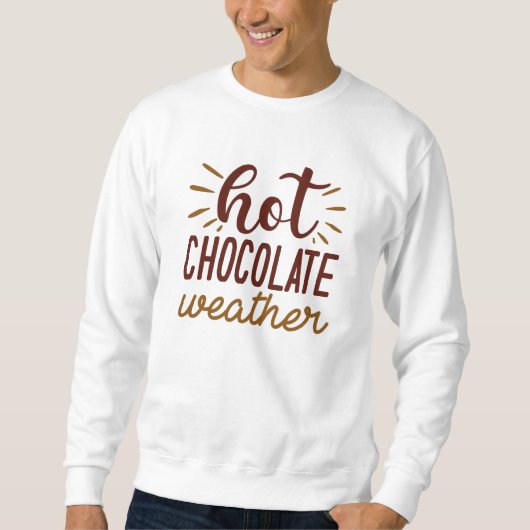 Sweatshirt Chocolat chaud (Devant)