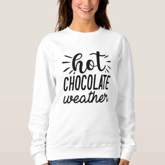 Sweatshirt Chocolat chaud (Devant)