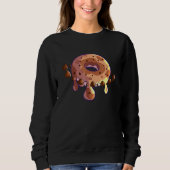 Sweatshirt Chocolat Chip Donut Planet Avec Chip Mo De Chocola (Devant)