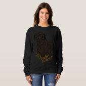 Sweatshirt Chocolat Lab 28 (Devant entier)