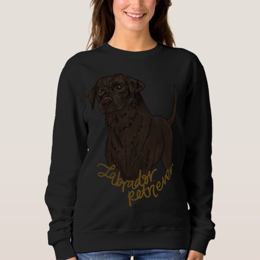 Sweatshirt Chocolat Lab 28 (Devant)