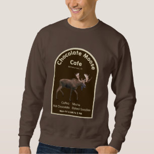 Sweatshirt Chocolat Moose Café