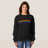 Sweatshirt CHOICE LGBT Flag Rainbow LGBT Pride Gay Lesbian (Devant entier)