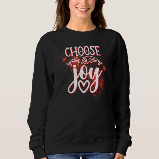 Sweatshirt Choisir la joie (Devant)