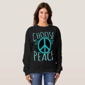 Sweatshirt Choisir la paix (Devant entier)
