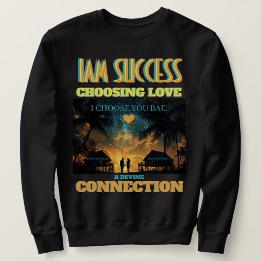 SWEATSHIRT CHOISIR L'AMOUR (Design devant)
