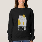 Sweatshirt Chonk Chat Funny Scale Meme (Devant)
