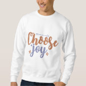 Sweatshirt Choose Joy (Devant)