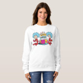 Sweatshirt Chose Une Chose Deux Fête Choses (Devant entier)