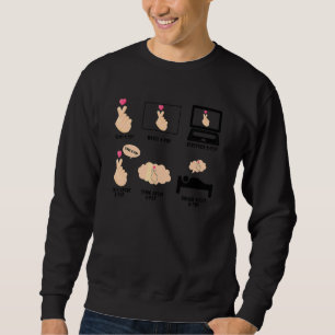 Sweatshirt Choses que je fais pendant mon temps libre Cool Kp