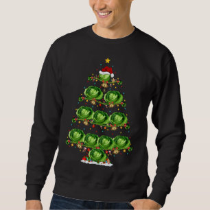 Sweatshirt Chou Lover Xmas Éclairage Père Noël Chou Christma