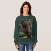 Sweatshirt Chouette barrée (Devant entier)