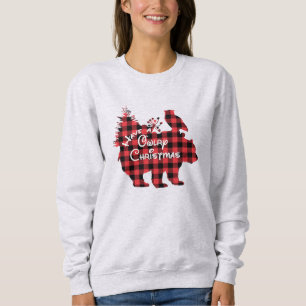 Sweatshirt Chouette drôle Noël Chouette moche, Chouette fête