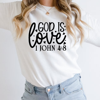 Sweatshirt chrétien pour les femmes Dieu est Amour