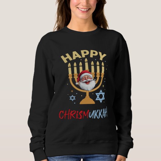 Sweatshirt Chrismukkah, Family Chrismukkah (Devant)