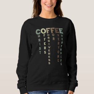 Sweatshirt Christ Offre Le Pardon À Tous Partout