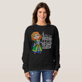 Sweatshirt Christian Bible Motivation Armor of God Ephesians  (Devant entier)