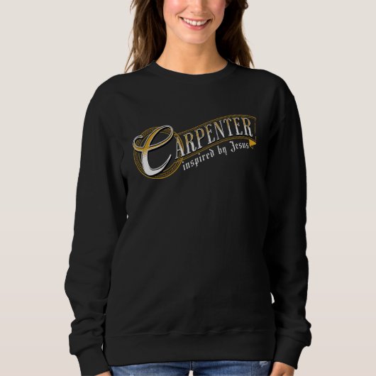 Sweatshirt Christian Carpenter Inspired by Jesus (Devant)