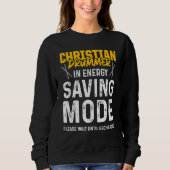 Sweatshirt Christian Drummer Church Adoration Drum Player 86 (Devant)
