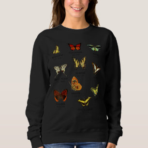 Sweatshirt Christian For Women Butterflies Faith Graphisme