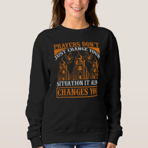 Sweatshirt Christian God Community Top Team Jesus 13