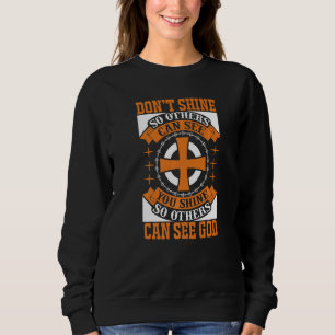 Sweatshirt Christian God Community Top Team Jesus 7