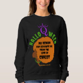 Sweatshirt Christian HALLOQWEEN Afro Halloween (Devant)