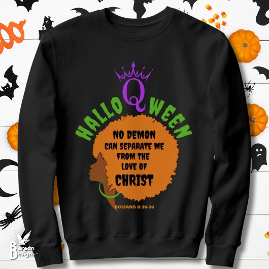 Sweatshirt Christian HALLOQWEEN Afro Halloween