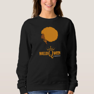 Sweatshirt Christian Halloween AFRO REINE verset de la Bible